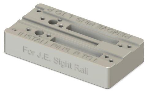 MatchGun MG2 Slide Cover bench Block