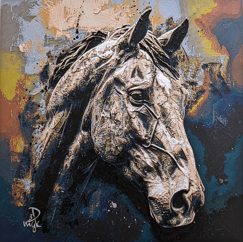 Humble the Horse - Hueforge Print