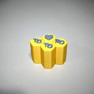 Totoro Hexafidget fidget toy