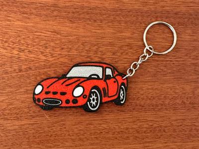 Ferrari 250 GTO Tooned Keychain