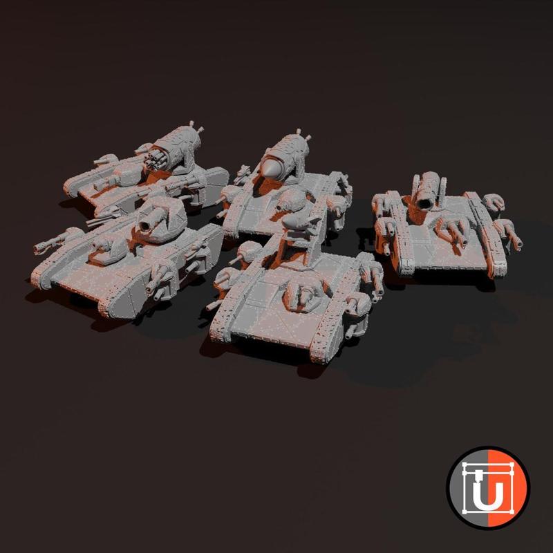 Super Heavy Scrap Tanks