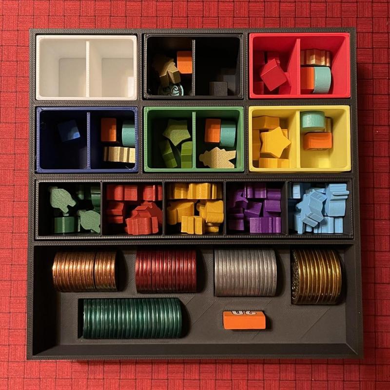 Expeditions + Gears of Corruption Tokens / Coins Organizer