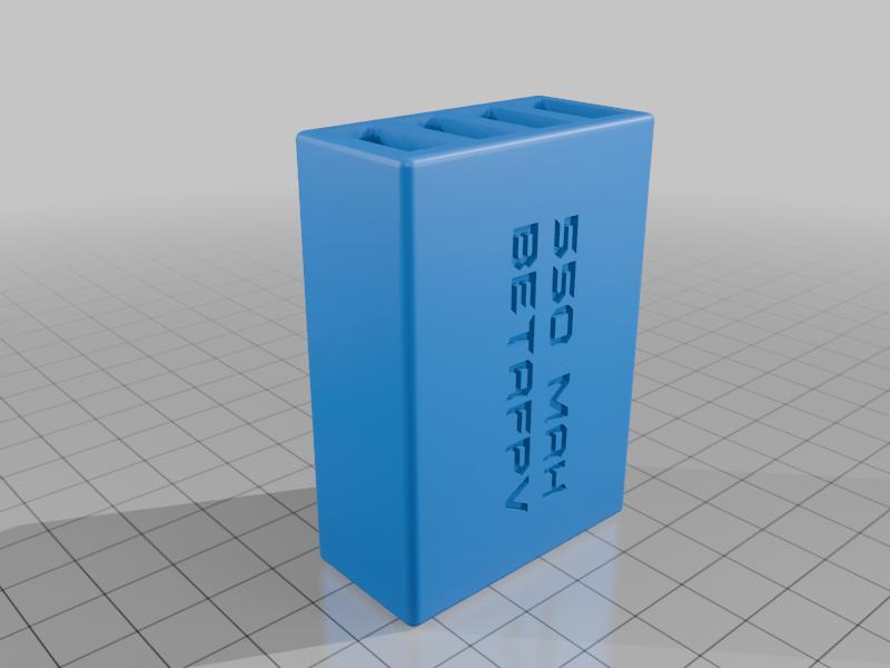 Battery Holder for BetaFPV Lava 1S LiHv 550 mAh