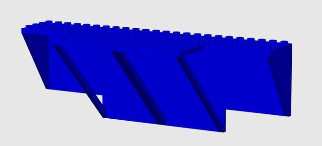 Lego Dimension Command Wall Mount