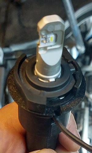 Mounting tool Philips Led with H7 adapter ring