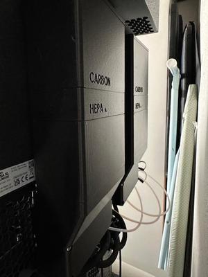 Bentobox v2.0 Carbon Filter Back Pack Mount for Prusa XL with XL Enclosure