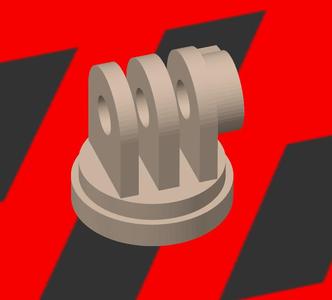 GoPro swivel Triple end