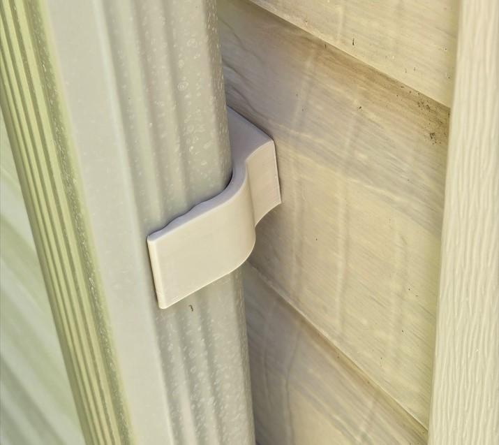 Gutter Downspout Band/Clip/Mount/bracket for 2 x 3 Inch downspouts