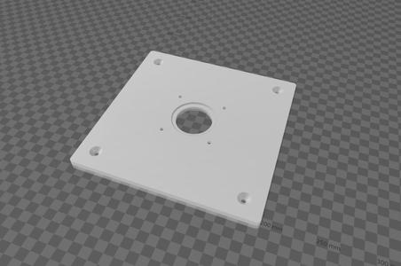 RYOBI RTR18-0 trim router table base
