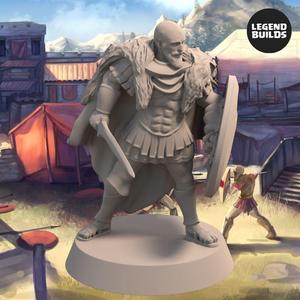 Alexos  The Wolf  - 3D printable miniature - STL file