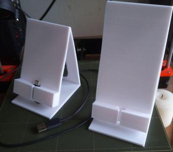Phone Stand with Power Plug
