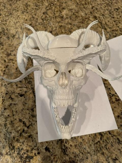 Demon Skull Glow