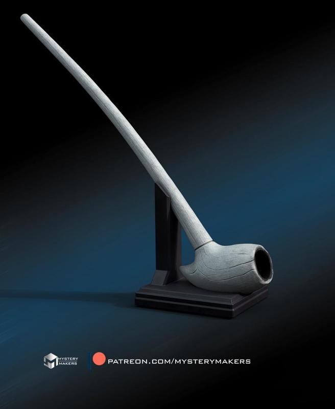 Saruman smoking pipe