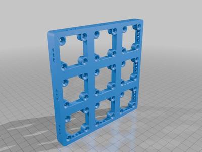 Gridfinity 3x3 Screw Base