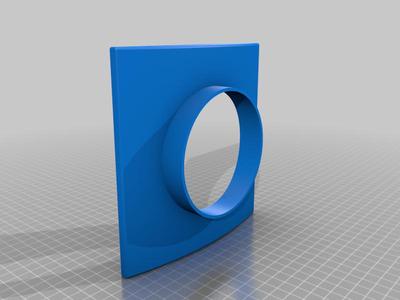 Suction hose bracket 100 mm