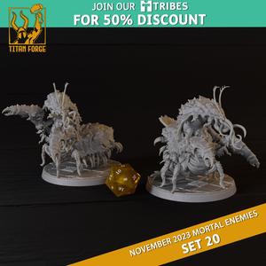 Chuuls - RPG - Monsters DnD 5e - Mortal Enemies Set 20