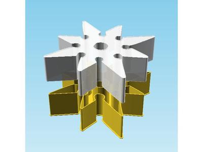 Shuriken 0078, nestable box (v2)