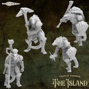Coastal dwellers (tribal lizard man)