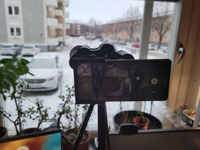 Binoculars photo adapter to Samsung s20fe
