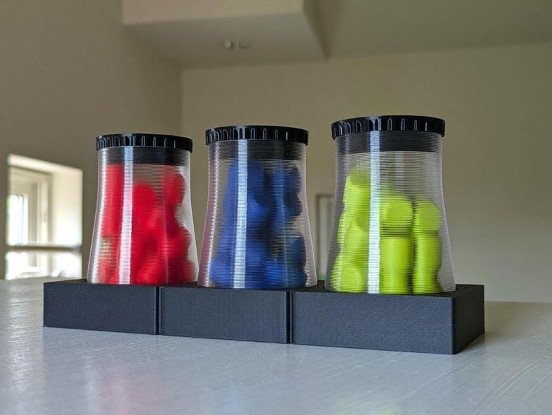 TPU Lid Sleek Containers