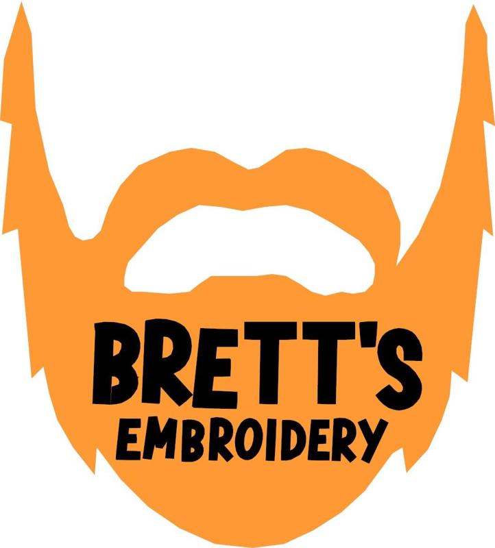 bretts embroidery key ring