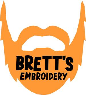 bretts embroidery key ring