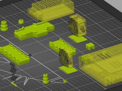 Common components for the Bumbag customizable electronics enclosure system