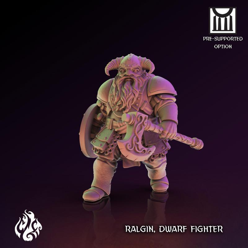 Ralgin, Dwarf Fighter