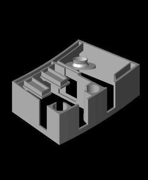1/35 Scale TOS Twin Stateroom.stl
