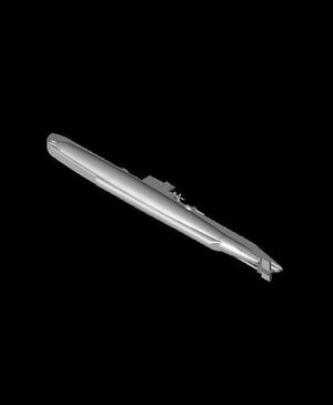 1/350 Scale SS 204 USS Mackerel-class .stl