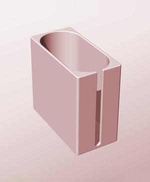 CX68-140-SS Stackable slotted bin box module for creative decor