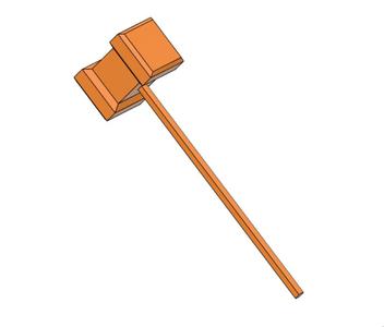 Giant Warhammer for Dummy 13