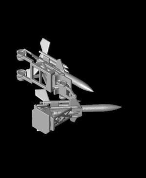 1/87 Scale UK Bloodhound Missile Set.stl