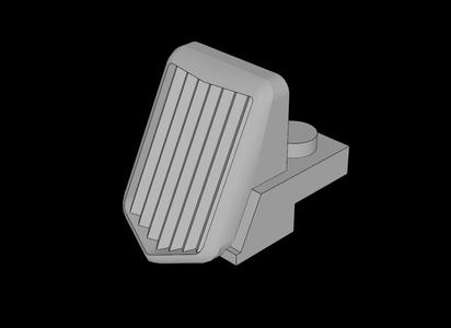 Lego Compatible (50946.dat) Car Grille  2 x  2.5 x  3 with Sloped Front
