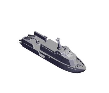 1/700 Scale Mk VI Partol Boat.stl