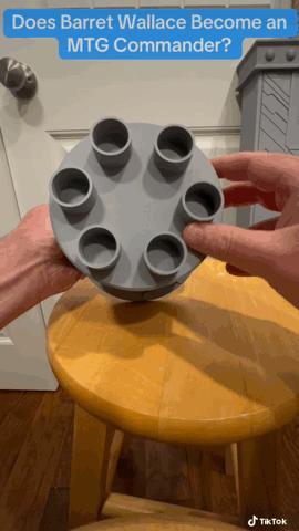 FF7 Barret Gatling Gun Deck Box