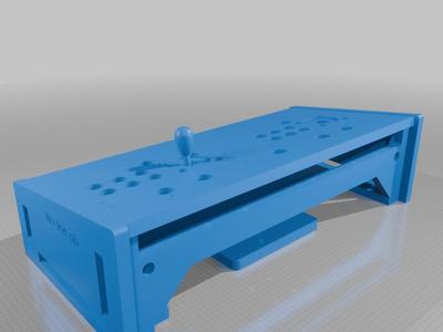 Midway arcade control panel box 1/4" wider than stock.  Mortal kombat, killer instincy