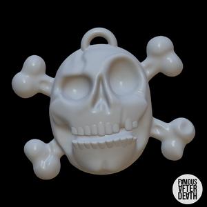 Skull and Cross Bones Keychain/Wall Decor