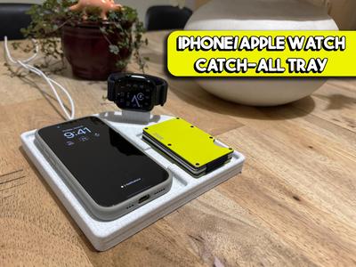 A1 MINI - iPhone and Apple Watch Tray with MagSafe
