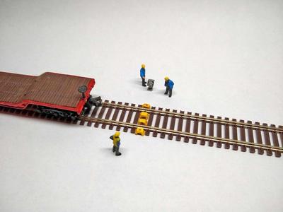 N Scale Hot Bearing Detector