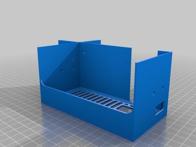 Meanwell SE-600-24 case for 4040 profile 