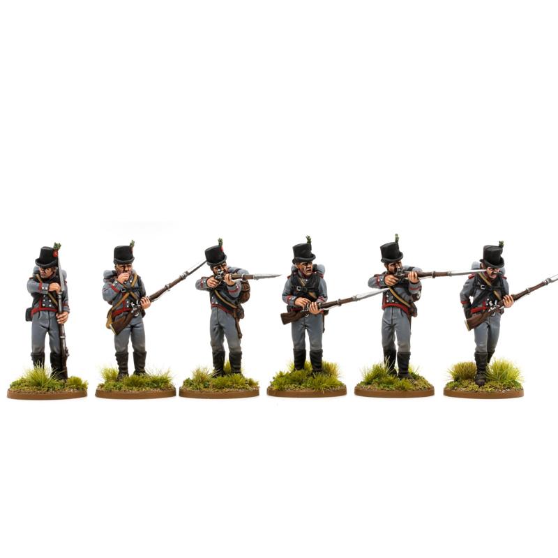 Napoleonic Austrian Carinthian Landwehr Skirmishing