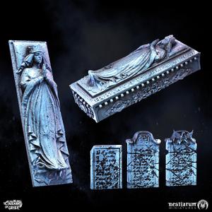 Gravestones & Tomb Kit