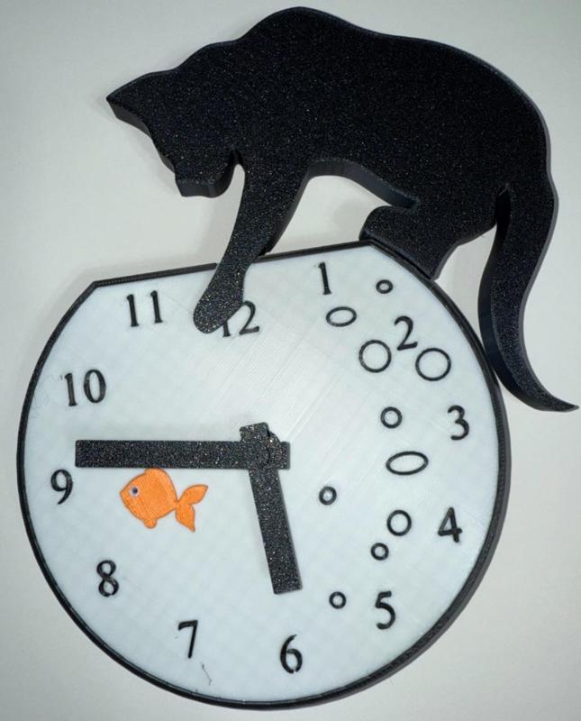 Cat Clock