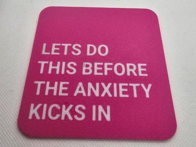 Lets do this before the anxiety kicks in coaster