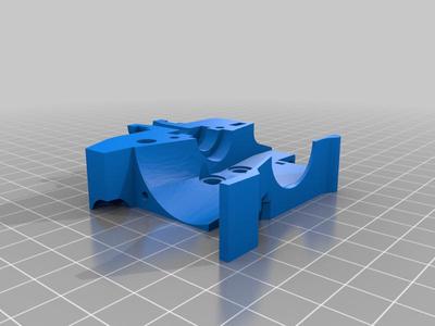 Ender 3V2 Mount Direct Drive - BMG + E3D V6 + BLTouch