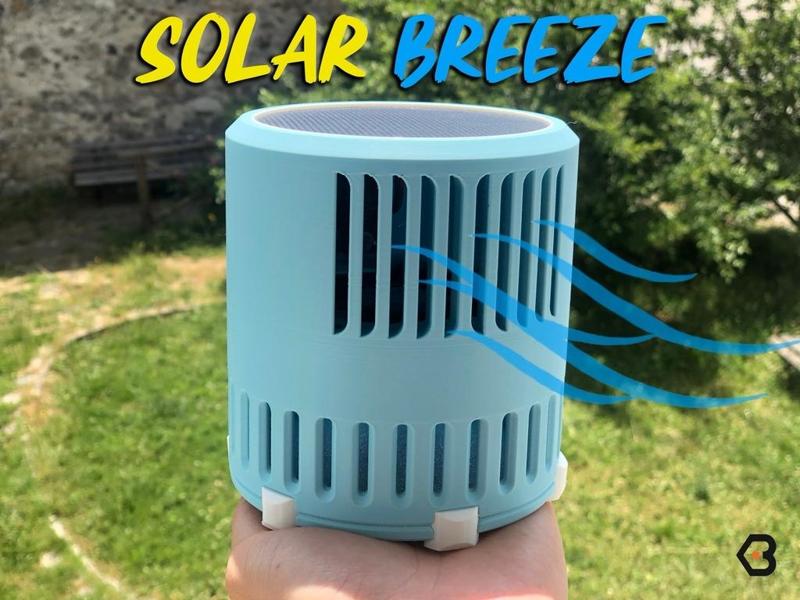 Solar Breeze – Solar Powered Portable Fan