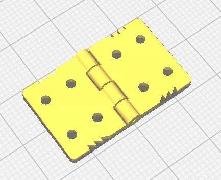 Charnière d'ailerons pour avion radiocommandé   