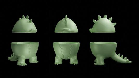 Simple but cute dino egg-wear   