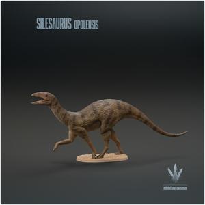 Silesaurus opolensis : Walking